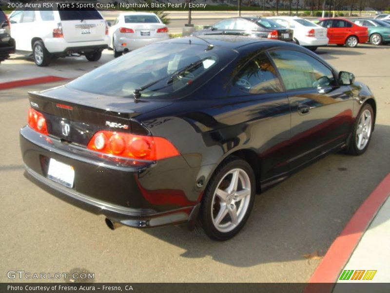 Nighthawk Black Pearl / Ebony 2006 Acura RSX Type S Sports Coupe