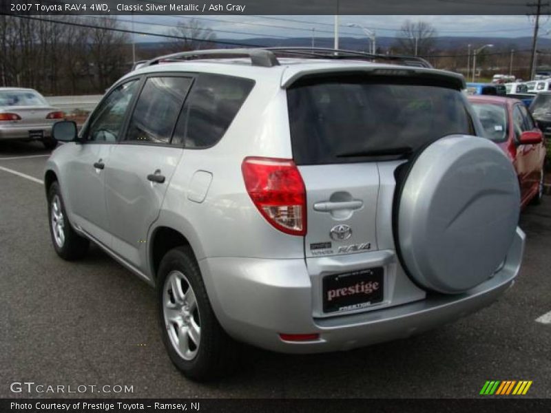 Classic Silver Metallic / Ash Gray 2007 Toyota RAV4 4WD