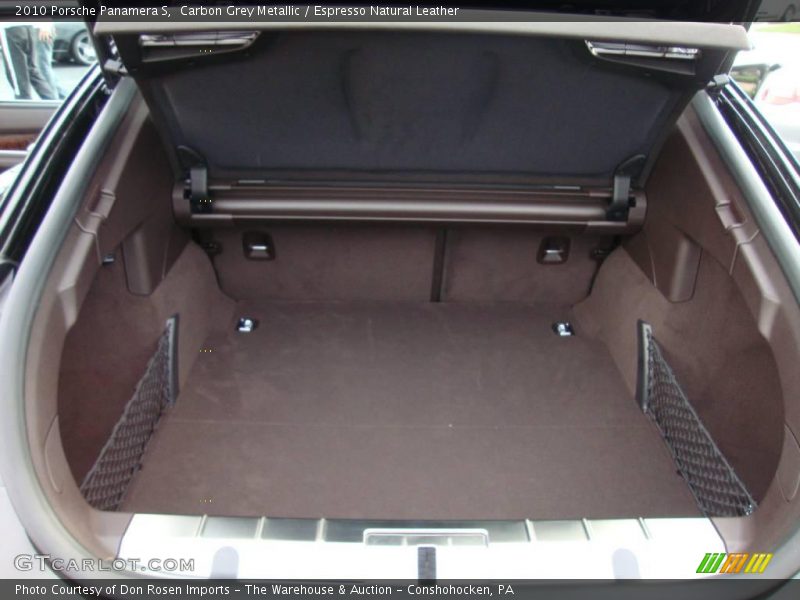  2010 Panamera S Trunk