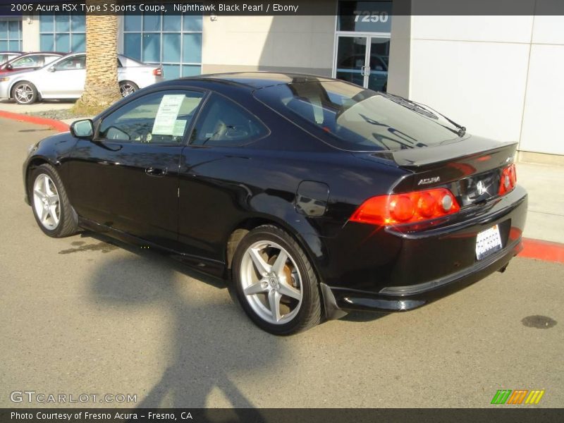 Nighthawk Black Pearl / Ebony 2006 Acura RSX Type S Sports Coupe