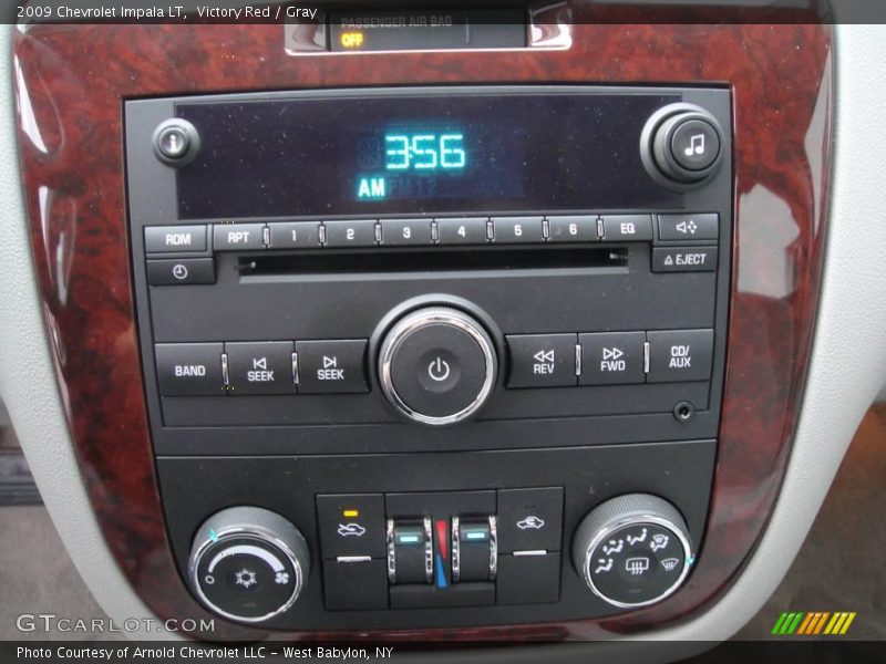 Victory Red / Gray 2009 Chevrolet Impala LT