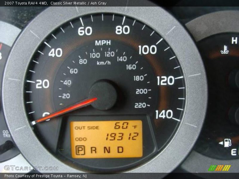 Classic Silver Metallic / Ash Gray 2007 Toyota RAV4 4WD