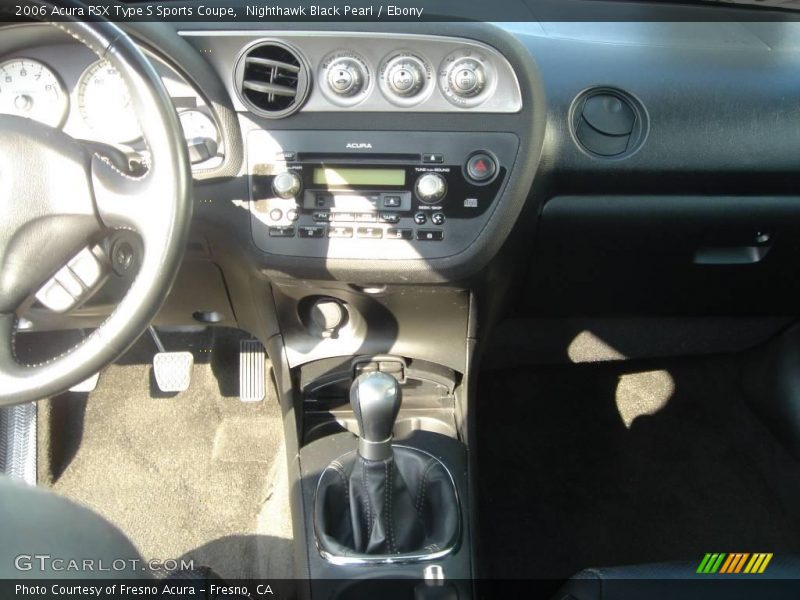 Nighthawk Black Pearl / Ebony 2006 Acura RSX Type S Sports Coupe