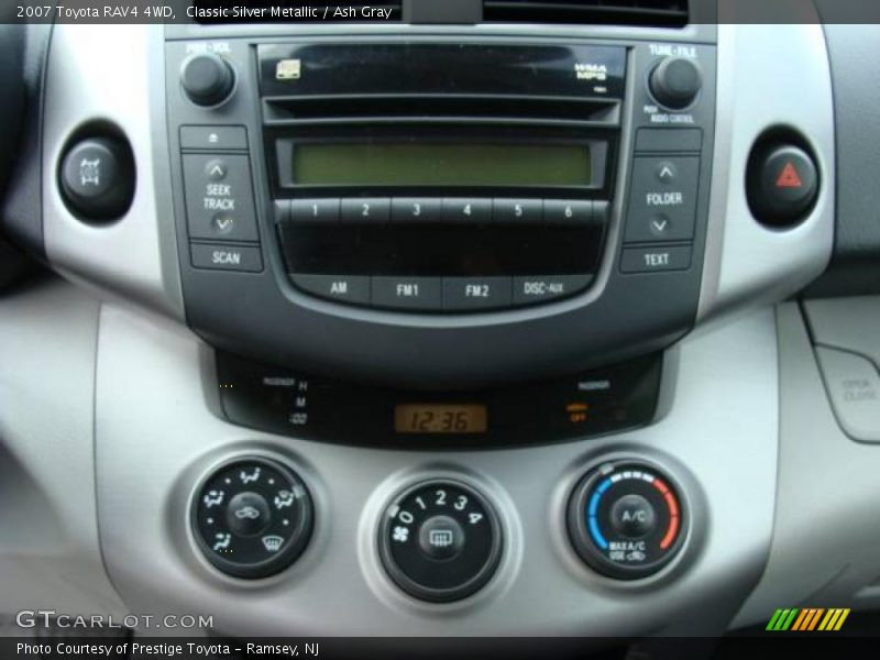 Classic Silver Metallic / Ash Gray 2007 Toyota RAV4 4WD
