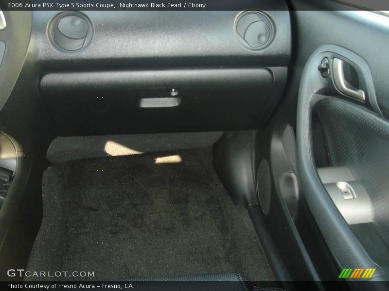 Nighthawk Black Pearl / Ebony 2006 Acura RSX Type S Sports Coupe
