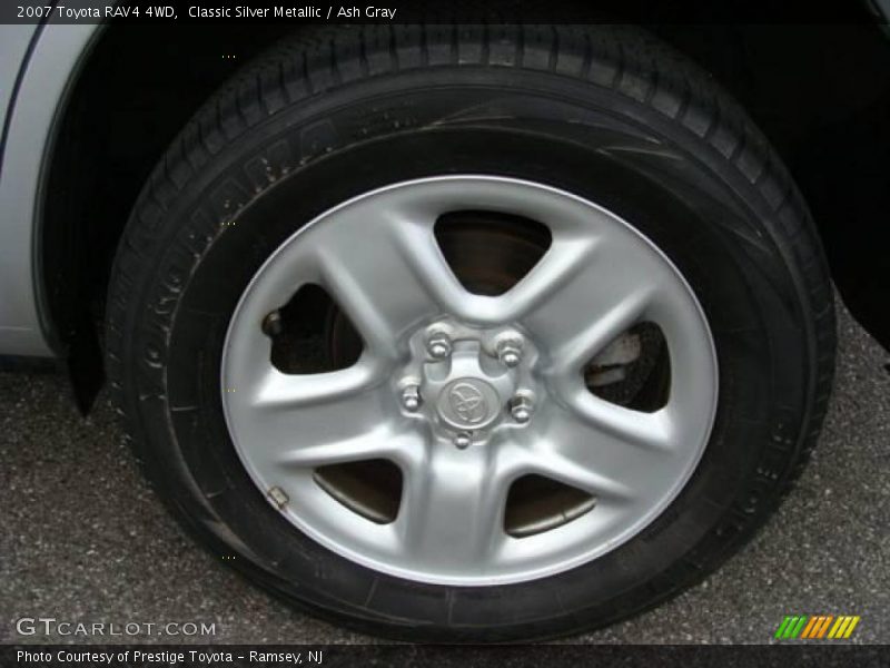 Classic Silver Metallic / Ash Gray 2007 Toyota RAV4 4WD