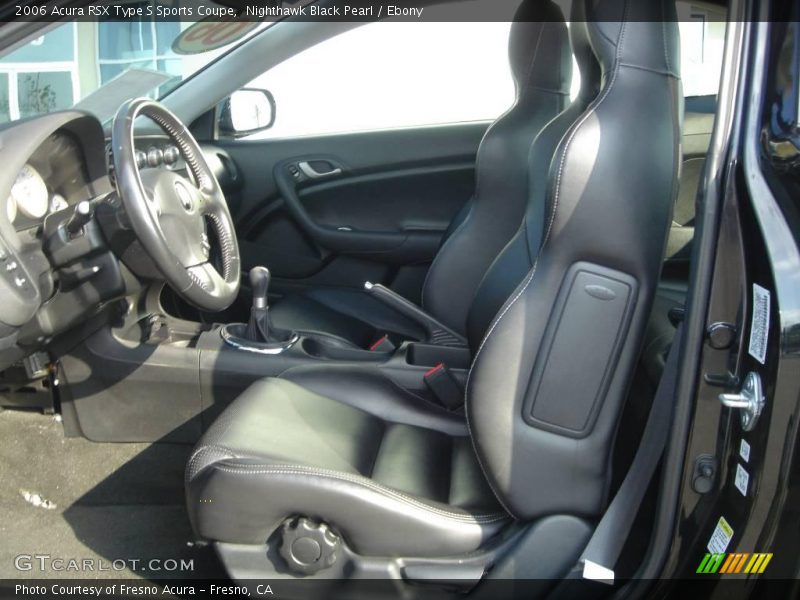 Nighthawk Black Pearl / Ebony 2006 Acura RSX Type S Sports Coupe