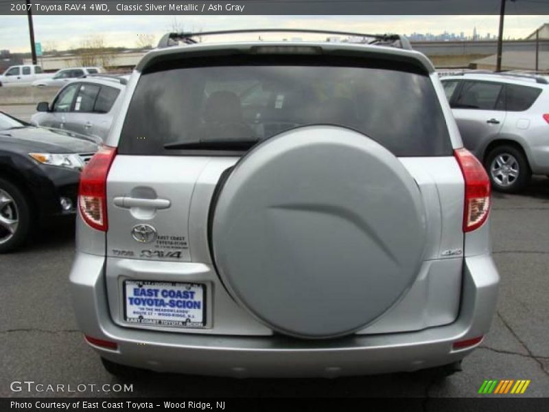 Classic Silver Metallic / Ash Gray 2007 Toyota RAV4 4WD