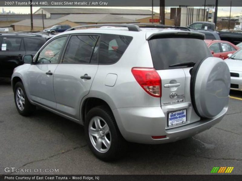 Classic Silver Metallic / Ash Gray 2007 Toyota RAV4 4WD