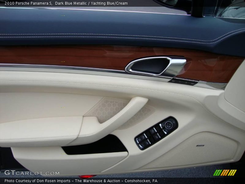 Dark Blue Metallic / Yachting Blue/Cream 2010 Porsche Panamera S