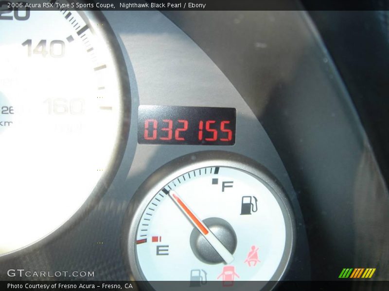 Nighthawk Black Pearl / Ebony 2006 Acura RSX Type S Sports Coupe