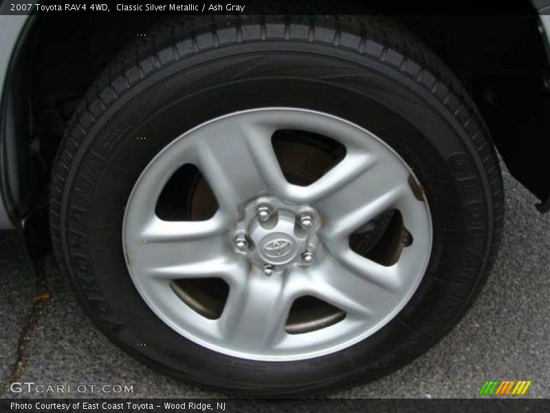 Classic Silver Metallic / Ash Gray 2007 Toyota RAV4 4WD