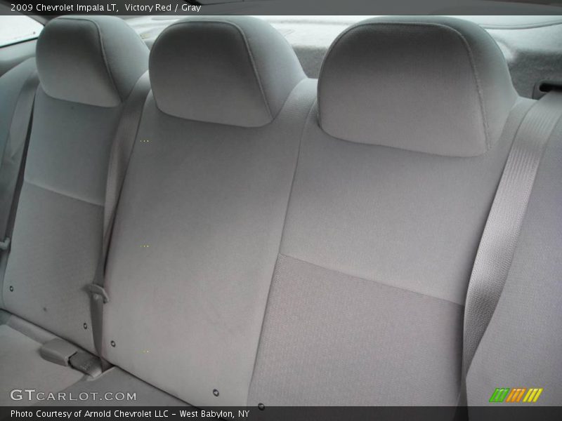Victory Red / Gray 2009 Chevrolet Impala LT