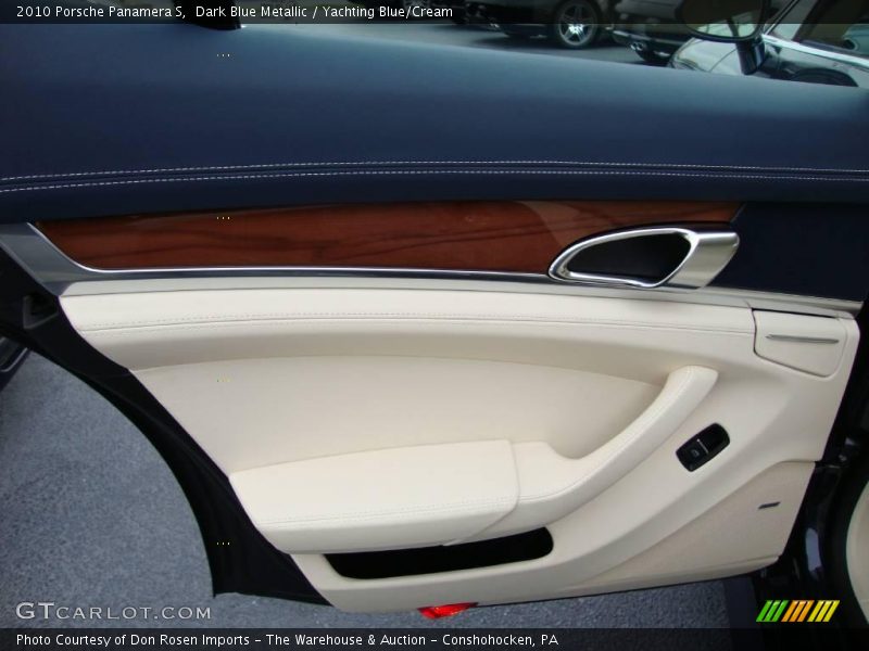 Dark Blue Metallic / Yachting Blue/Cream 2010 Porsche Panamera S