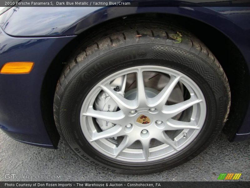Dark Blue Metallic / Yachting Blue/Cream 2010 Porsche Panamera S