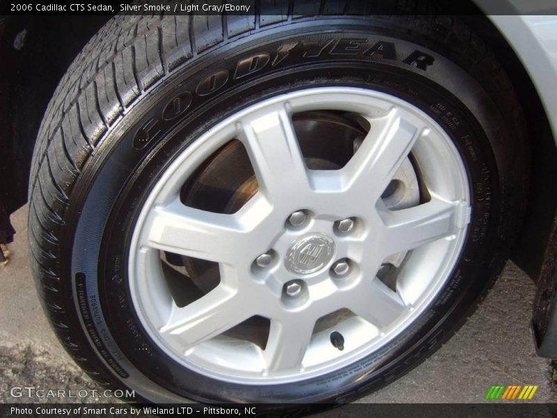 Silver Smoke / Light Gray/Ebony 2006 Cadillac CTS Sedan