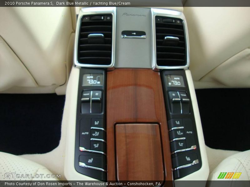 Dark Blue Metallic / Yachting Blue/Cream 2010 Porsche Panamera S