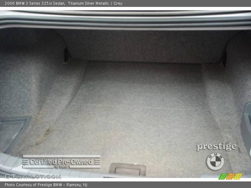 Titanium Silver Metallic / Grey 2006 BMW 3 Series 325xi Sedan