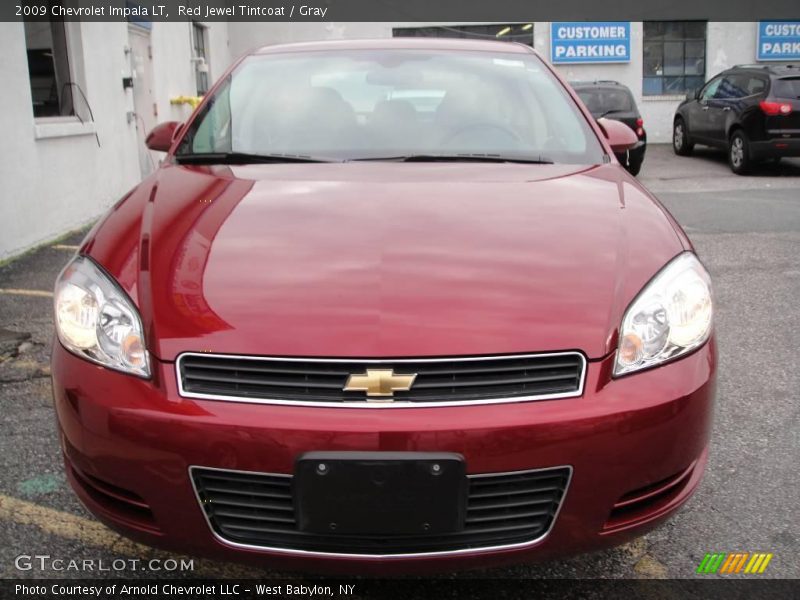 Red Jewel Tintcoat / Gray 2009 Chevrolet Impala LT