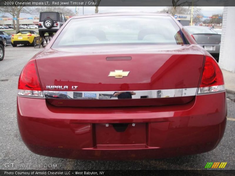 Red Jewel Tintcoat / Gray 2009 Chevrolet Impala LT