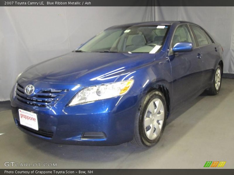 Blue Ribbon Metallic / Ash 2007 Toyota Camry LE