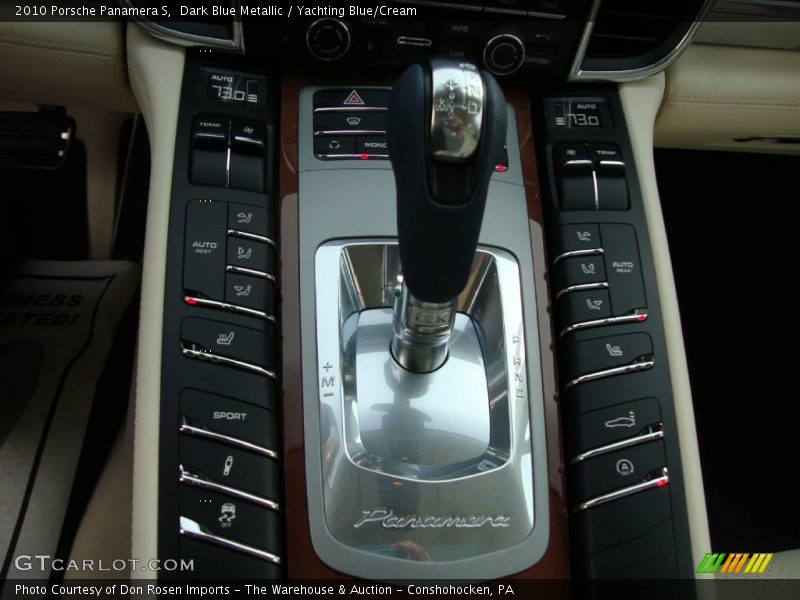 Dark Blue Metallic / Yachting Blue/Cream 2010 Porsche Panamera S