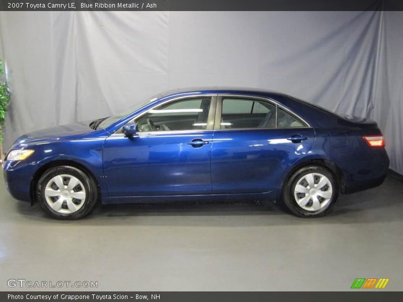 Blue Ribbon Metallic / Ash 2007 Toyota Camry LE