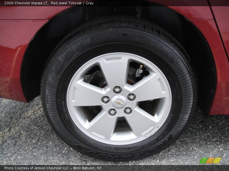 Red Jewel Tintcoat / Gray 2009 Chevrolet Impala LT