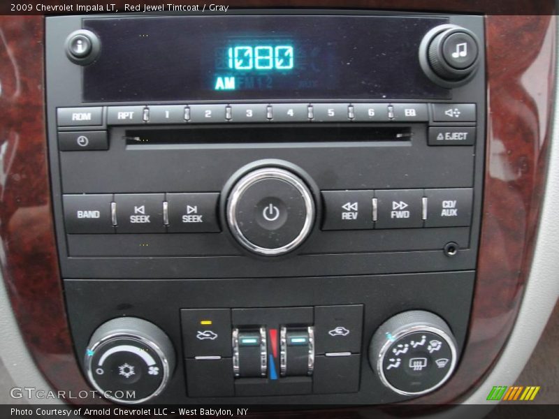 Red Jewel Tintcoat / Gray 2009 Chevrolet Impala LT