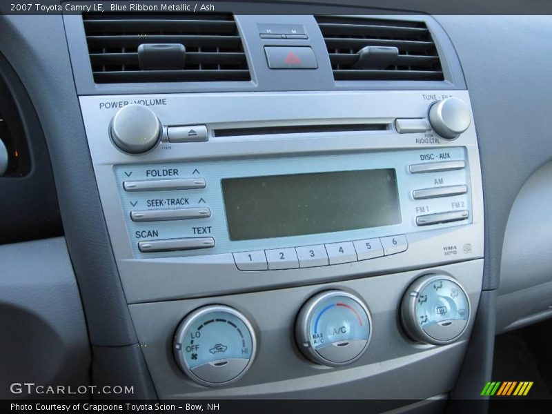Blue Ribbon Metallic / Ash 2007 Toyota Camry LE