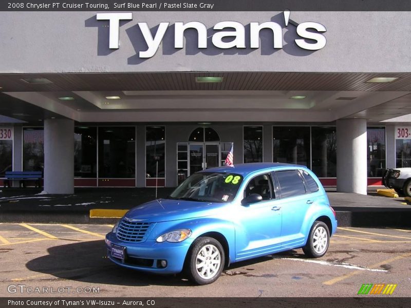 Surf Blue Pearl / Pastel Slate Gray 2008 Chrysler PT Cruiser Touring