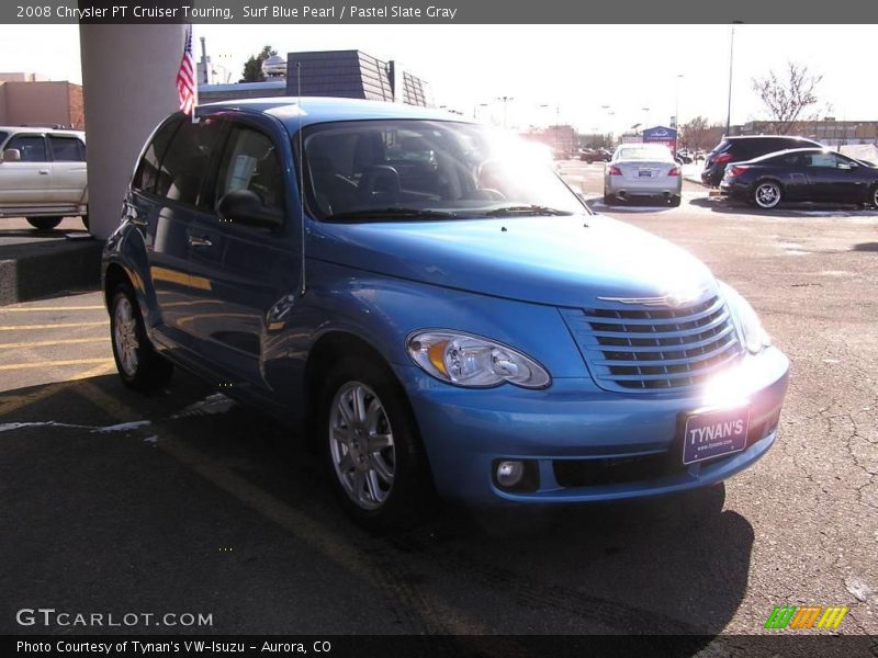 Surf Blue Pearl / Pastel Slate Gray 2008 Chrysler PT Cruiser Touring