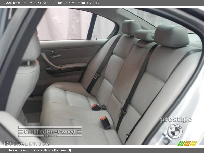 Titanium Silver Metallic / Grey 2006 BMW 3 Series 325xi Sedan
