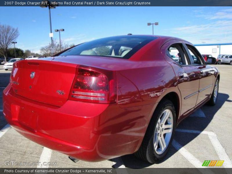 Inferno Red Crystal Pearl / Dark Slate Gray/Light Graystone 2007 Dodge Charger R/T