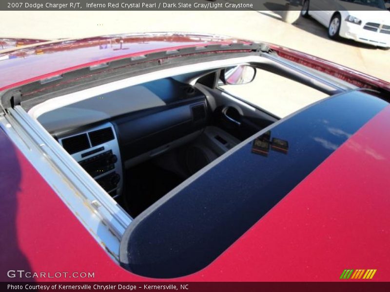 Inferno Red Crystal Pearl / Dark Slate Gray/Light Graystone 2007 Dodge Charger R/T