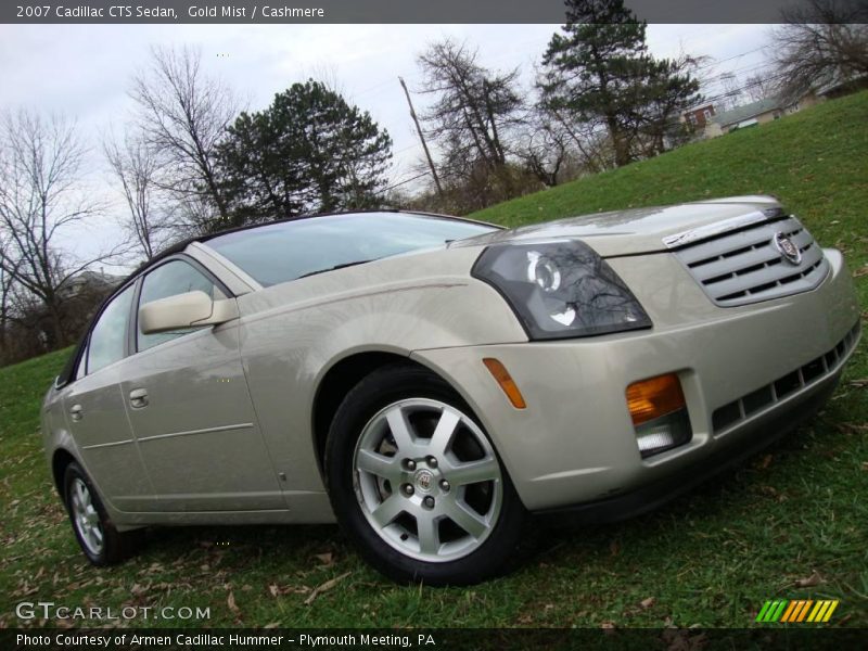 Gold Mist / Cashmere 2007 Cadillac CTS Sedan