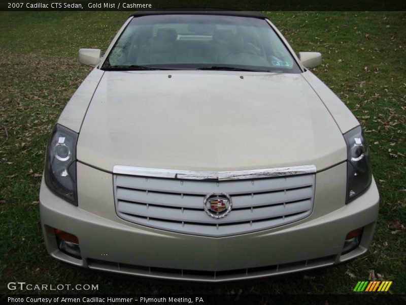 Gold Mist / Cashmere 2007 Cadillac CTS Sedan