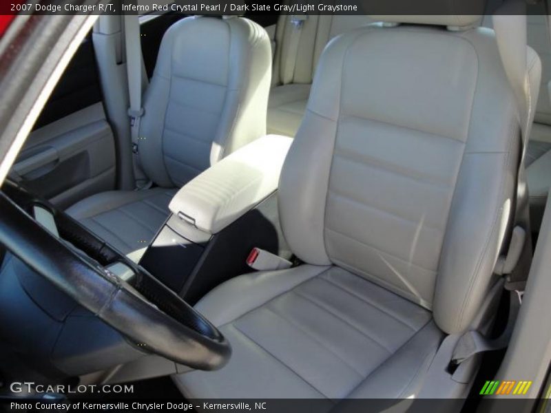 Inferno Red Crystal Pearl / Dark Slate Gray/Light Graystone 2007 Dodge Charger R/T