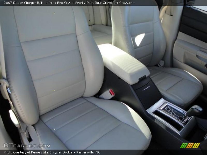 Inferno Red Crystal Pearl / Dark Slate Gray/Light Graystone 2007 Dodge Charger R/T