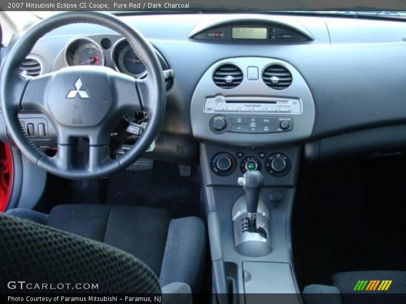Pure Red / Dark Charcoal 2007 Mitsubishi Eclipse GS Coupe