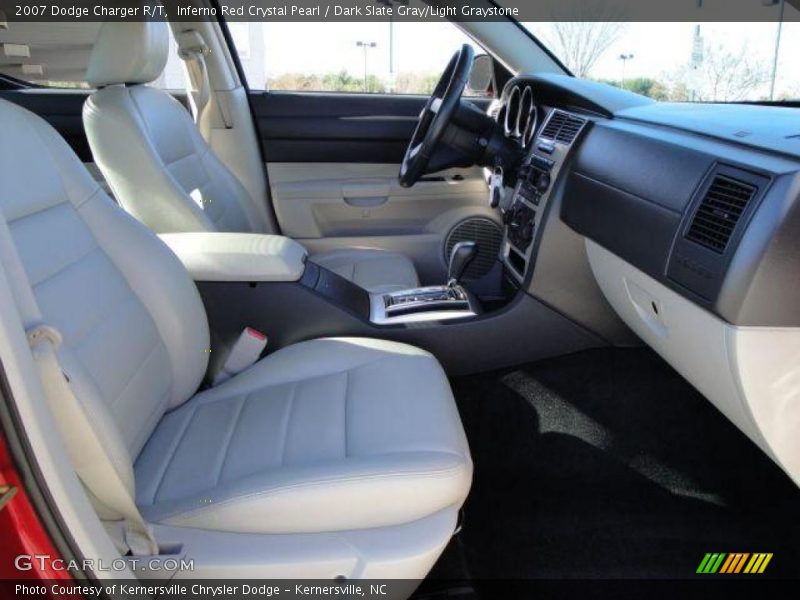 Inferno Red Crystal Pearl / Dark Slate Gray/Light Graystone 2007 Dodge Charger R/T