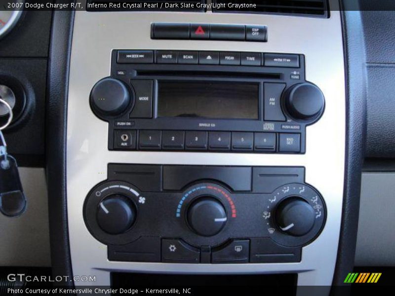 Inferno Red Crystal Pearl / Dark Slate Gray/Light Graystone 2007 Dodge Charger R/T