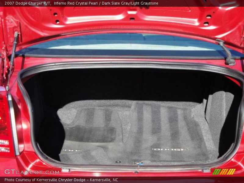 Inferno Red Crystal Pearl / Dark Slate Gray/Light Graystone 2007 Dodge Charger R/T