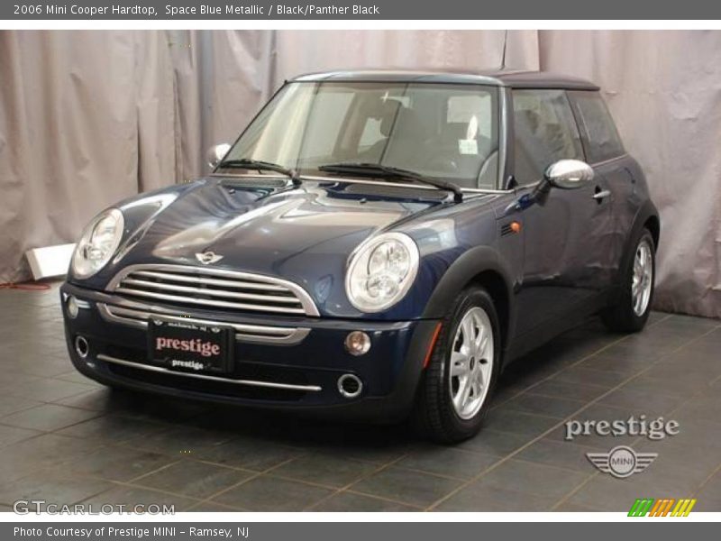 Space Blue Metallic / Black/Panther Black 2006 Mini Cooper Hardtop