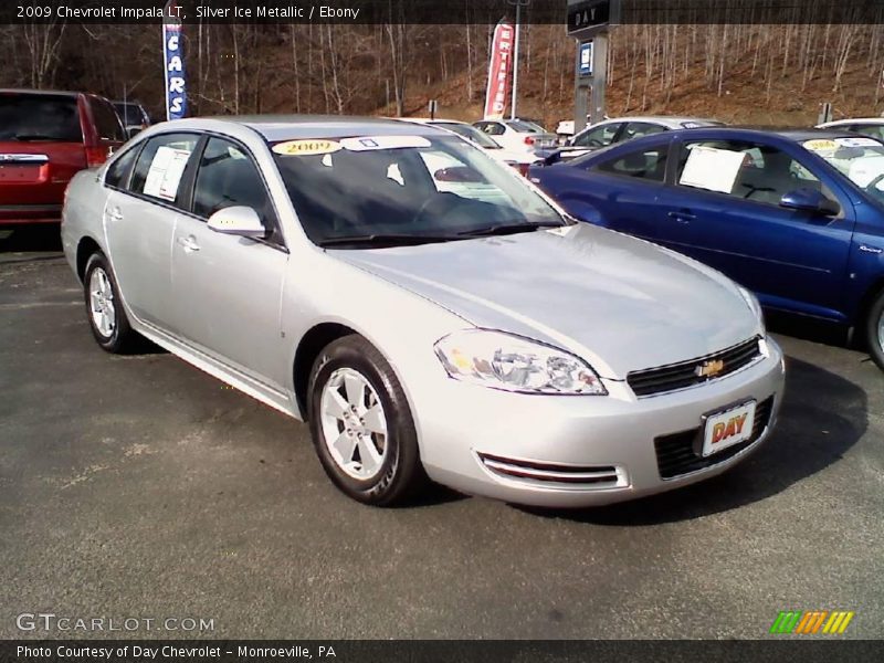 Silver Ice Metallic / Ebony 2009 Chevrolet Impala LT