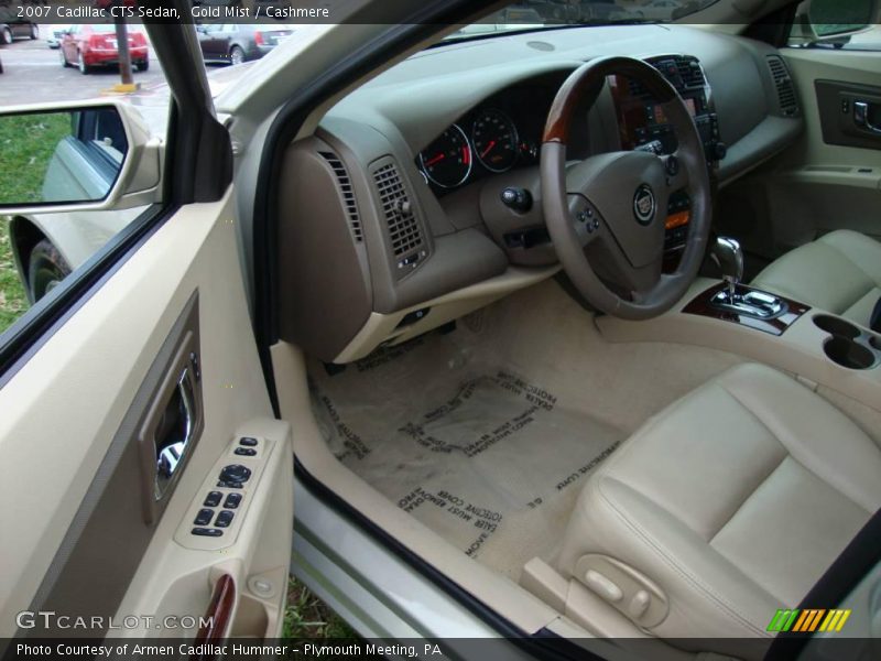 Gold Mist / Cashmere 2007 Cadillac CTS Sedan