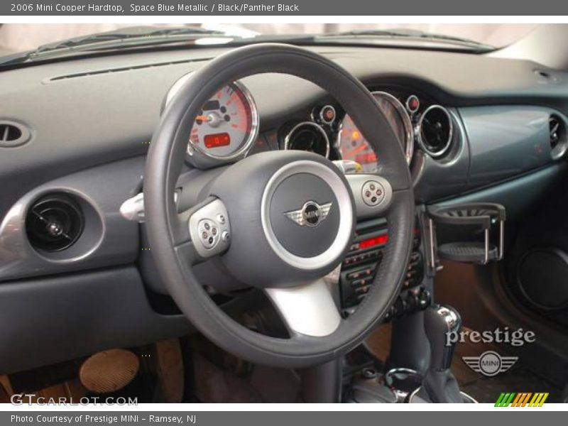 Space Blue Metallic / Black/Panther Black 2006 Mini Cooper Hardtop