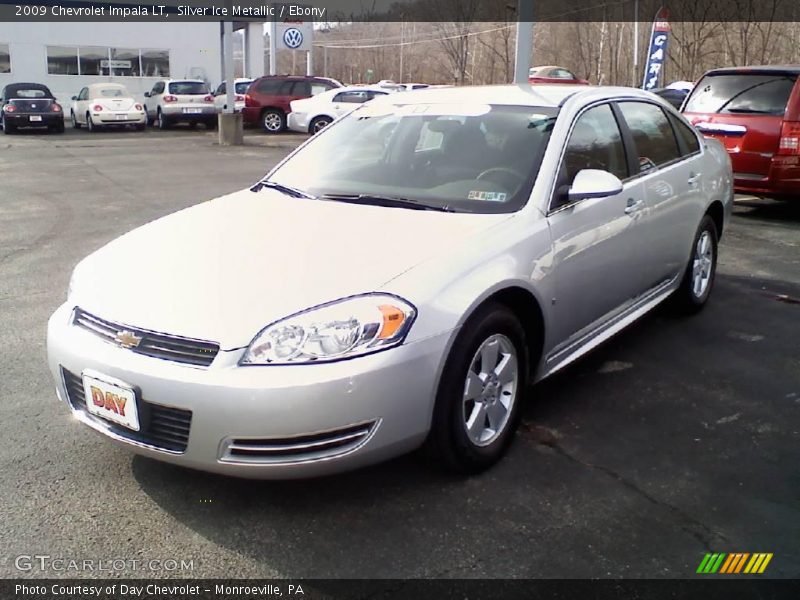 Silver Ice Metallic / Ebony 2009 Chevrolet Impala LT