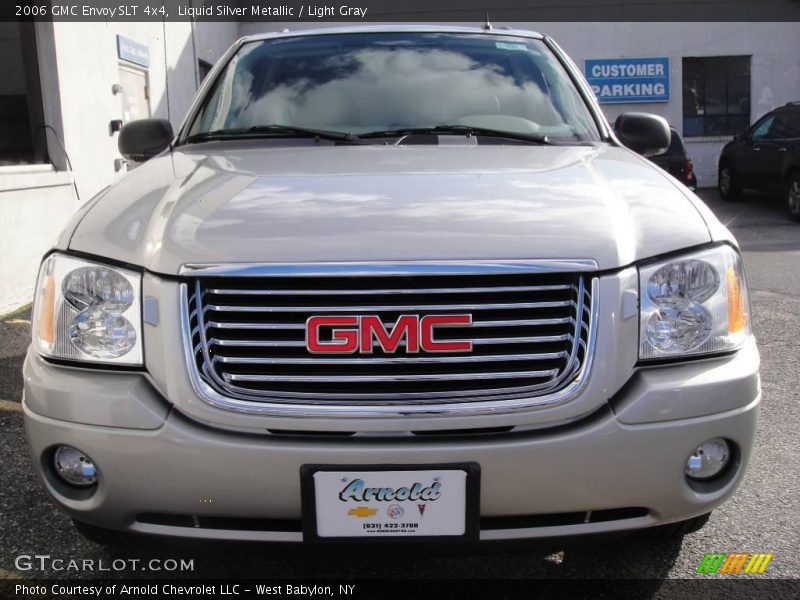 Liquid Silver Metallic / Light Gray 2006 GMC Envoy SLT 4x4