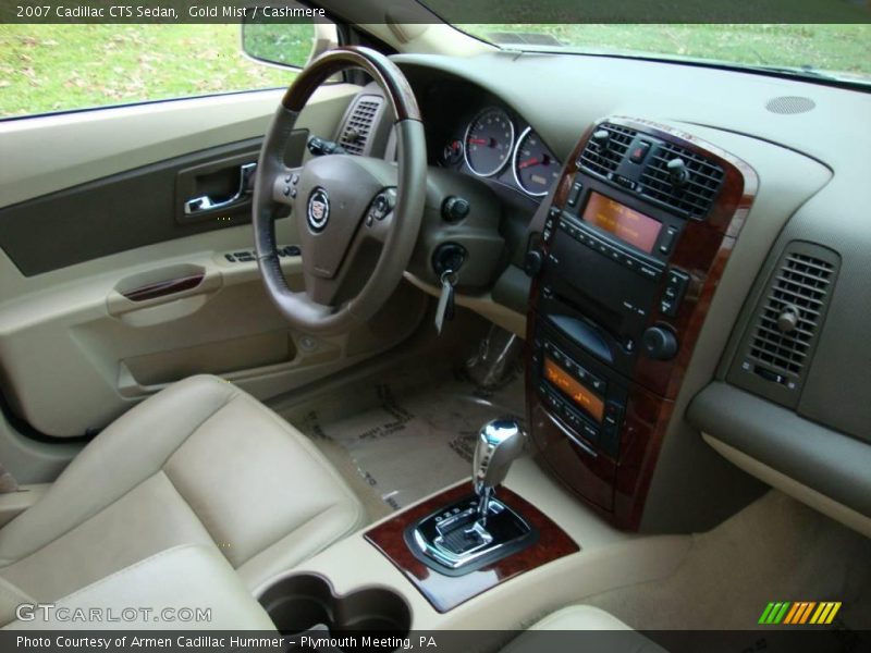 Gold Mist / Cashmere 2007 Cadillac CTS Sedan